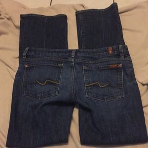 7 for all mankind bootcut jeans size 31